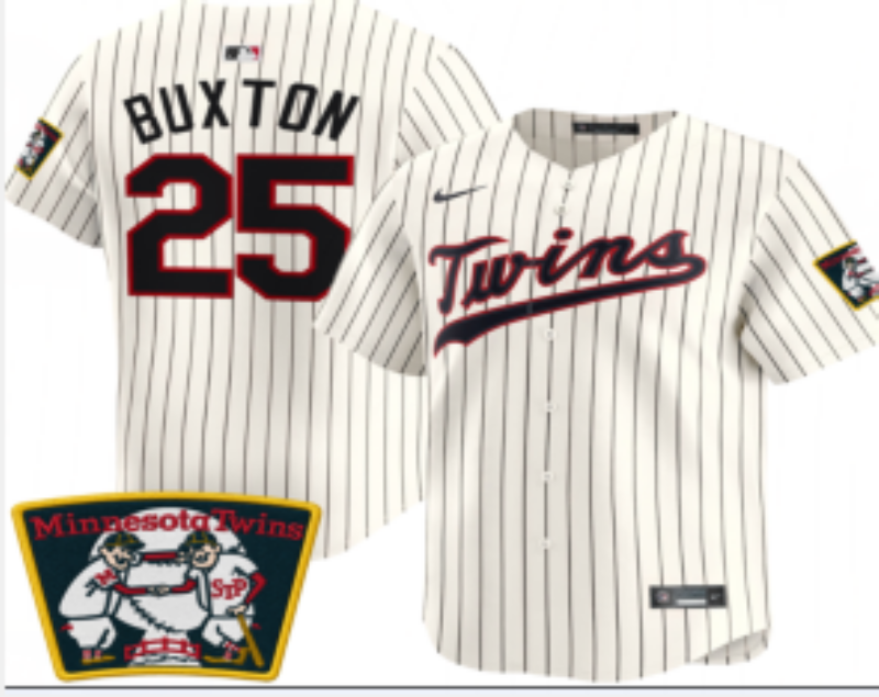 Men Minnesota Twins #25 cream 2026 Nike MLB Jersey 0815001->milwaukee brewers->MLB Jersey